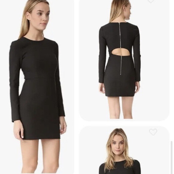 Elizabeth and James Little Black Cut Out Dress - Picture 2 of 9